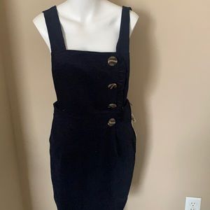 Love & piece navy blue overalls size M